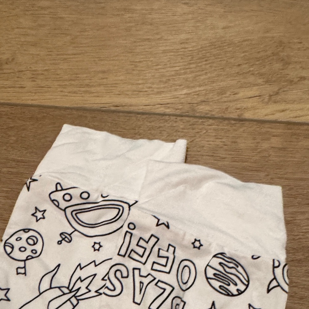 Caden Lane Blast Off Pajama Set with Fabric Markers - Picture 4 of 4